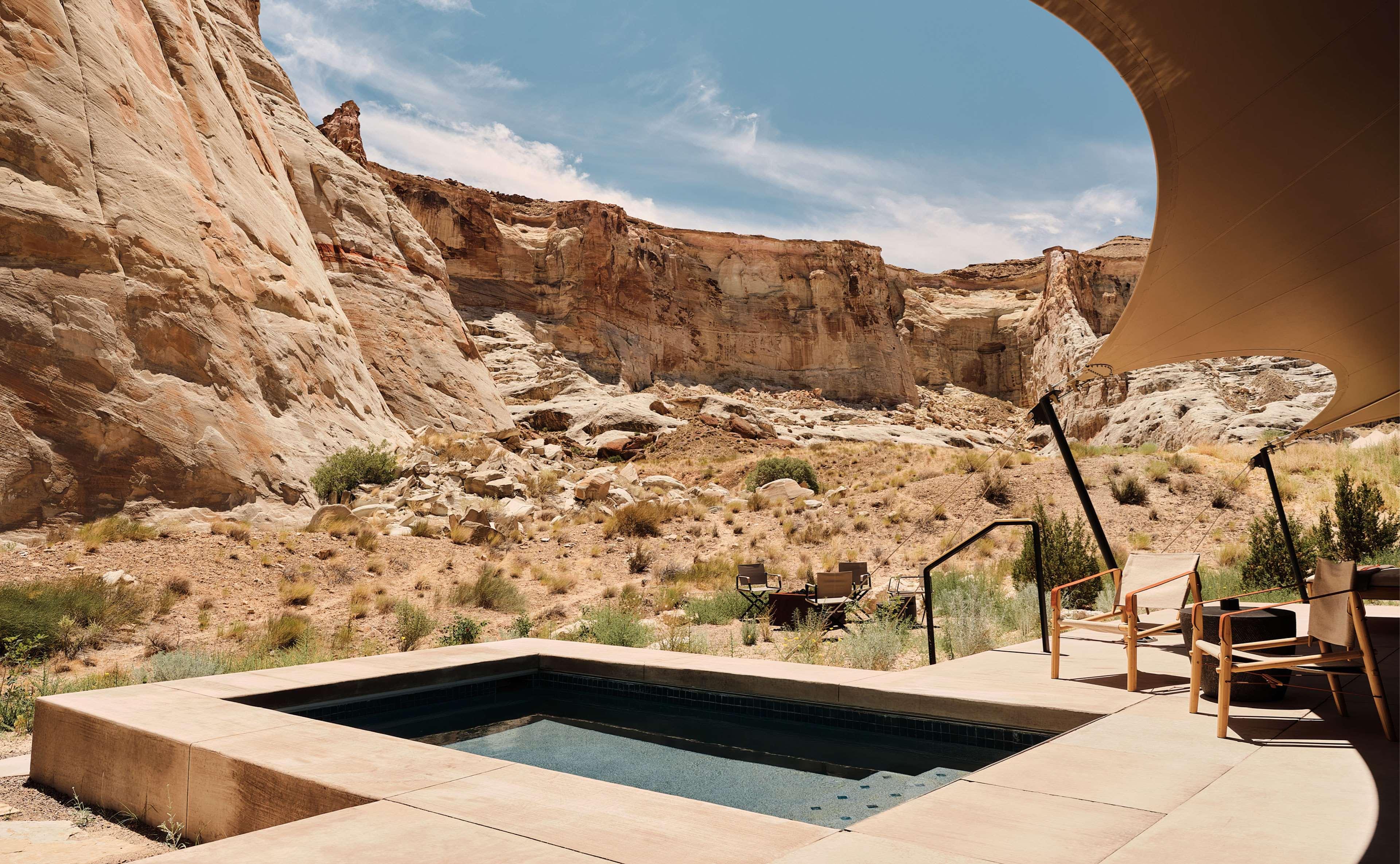Отель Amangiri Canyon Point Экстерьер фото