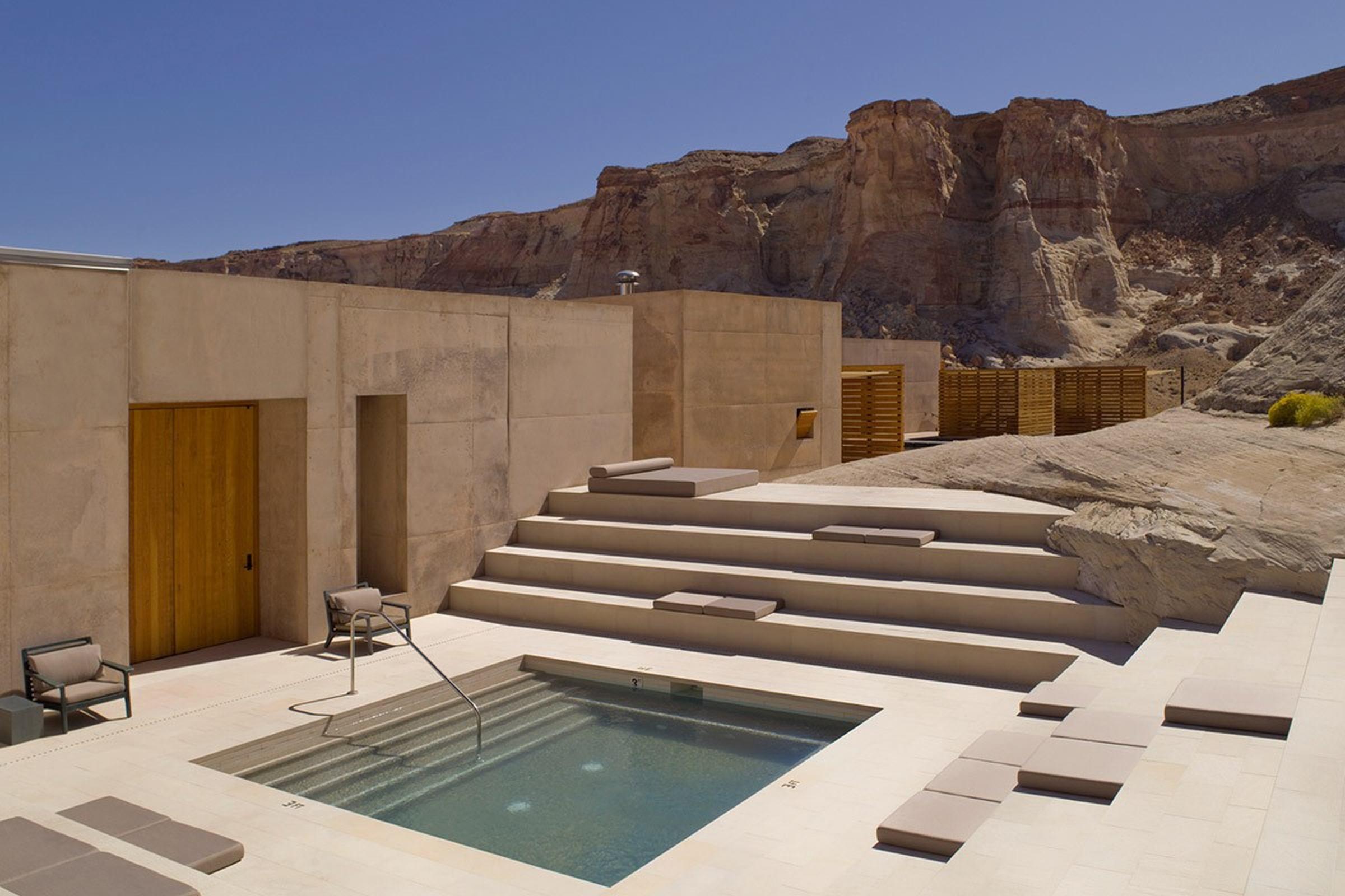 Отель Amangiri Canyon Point Экстерьер фото